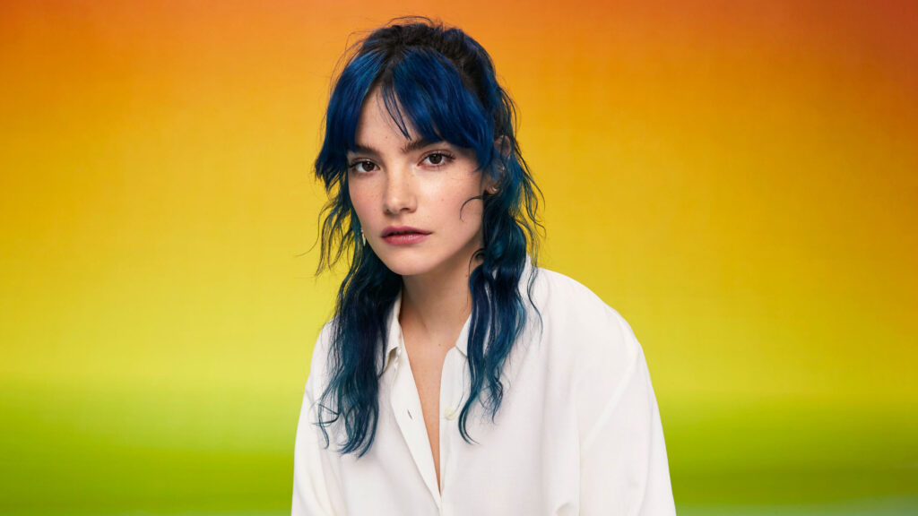 Claire Laffut est bleue de vous