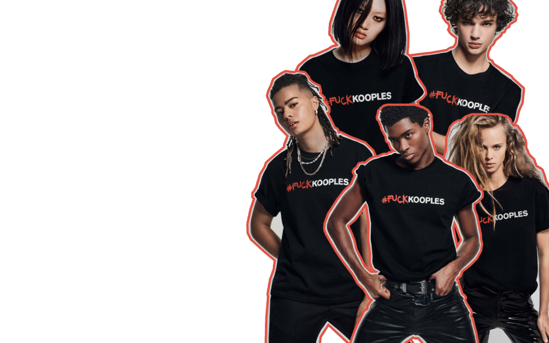 Subversive et “unauthorized”: The Kooples says F*ck et dévoile sa nouvelle identité radicale