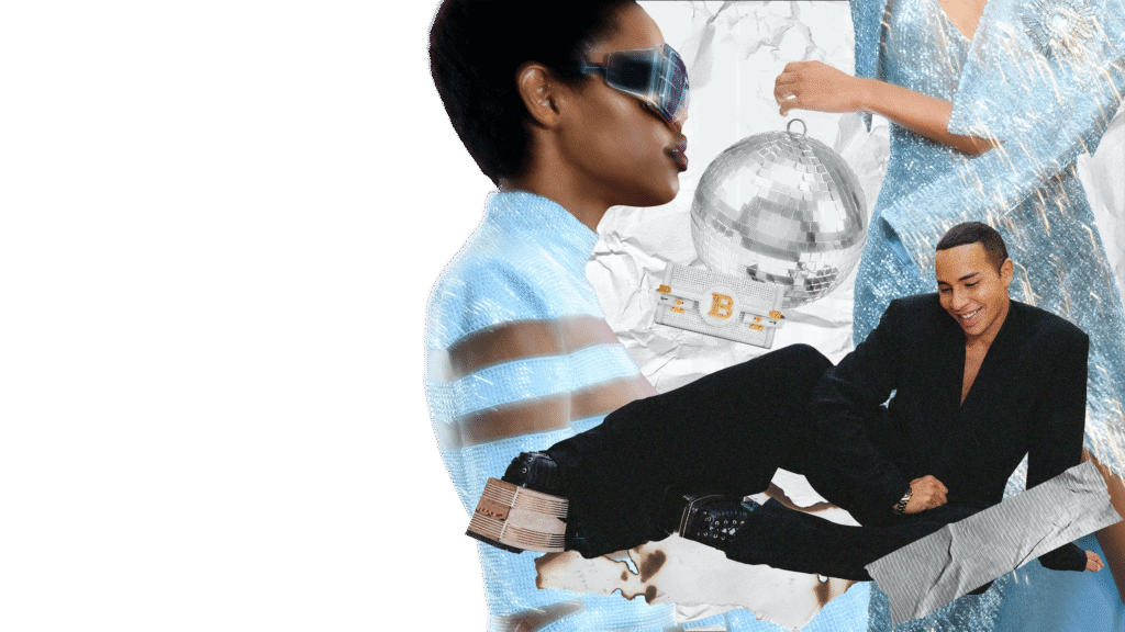 Balmain x Mytheresa : Olivier Rousteing fait revivre la disco fever !