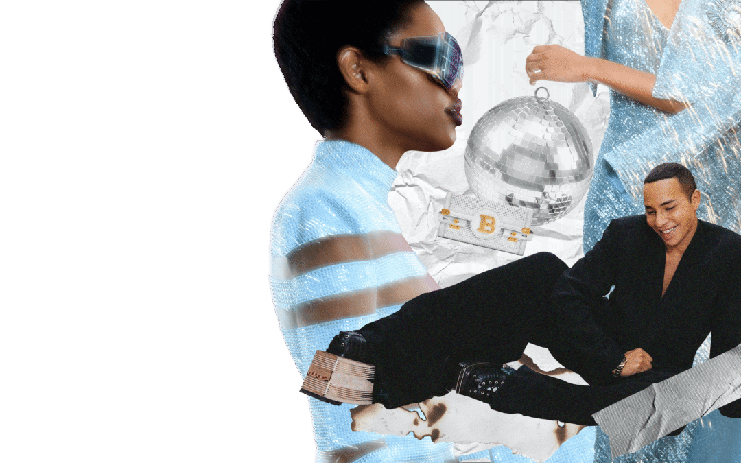 Balmain x Mytheresa : Olivier Rousteing fait revivre la disco fever !