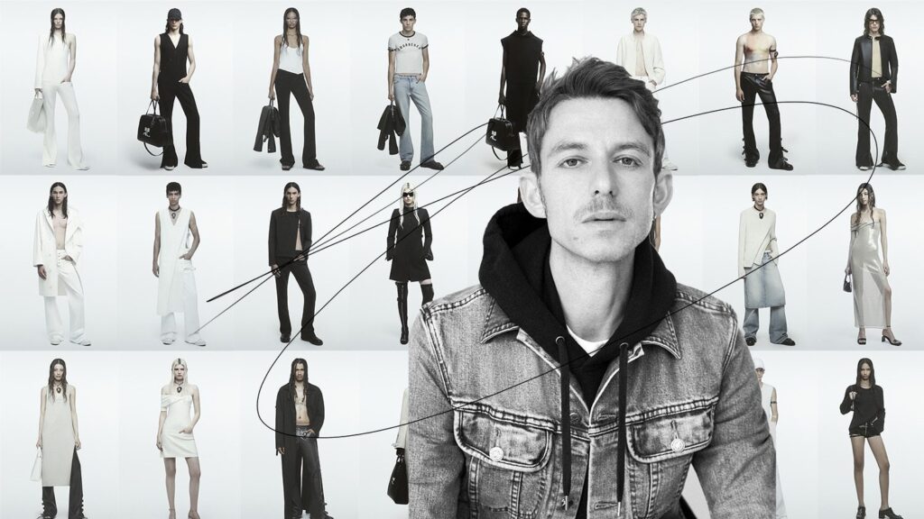 Nicolas Di Felice fait poper Courrèges