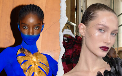 Quiet Make up vs Dramatic eyes : Haute couture realness