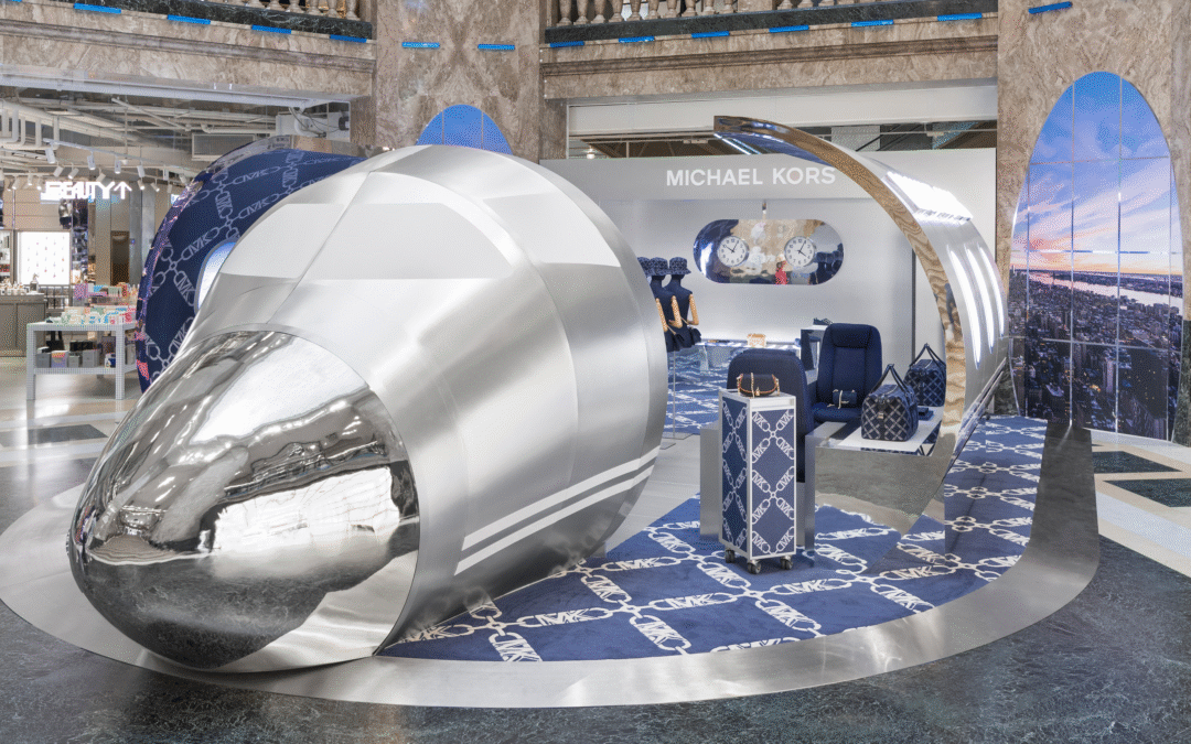 Michael Kors installe un jet privé aux Galeries Lafayette