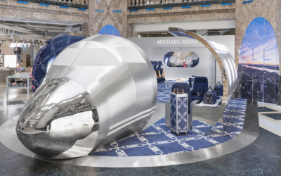 Michael Kors installe un jet privé aux Galeries Lafayette