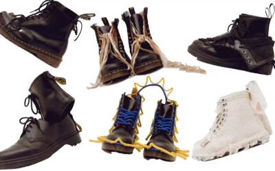 Dr Martens : des artistes émergent.e.s à l’honneur pour revisiter les  boots mythiques.