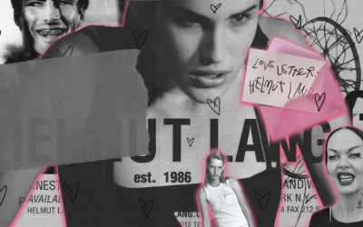 Love letter à Helmut Lang et à sa révolution de la mode minimaliste
