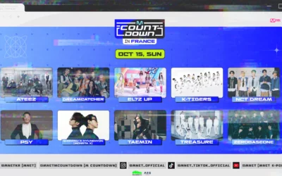 MCOUNTDOWN ARRIVE À PARIS