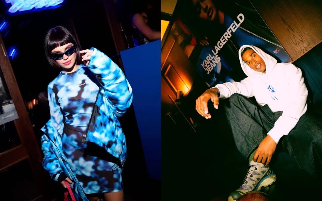 KARL LAGERFELD JEANS : retrouve l&rsquo;ÉLITE madrilène pour fêter sa nouvelle boutique !