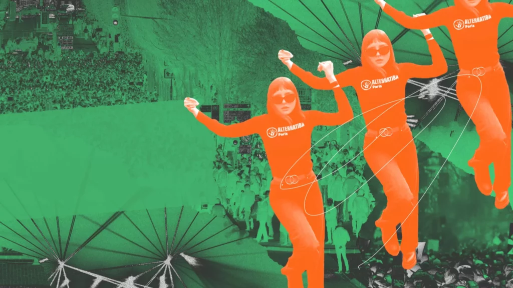 Mathilde Caillard danse pour le climat