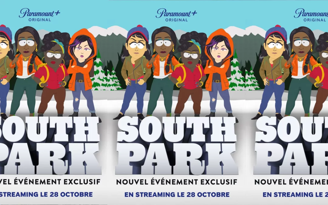 Paramount + :  un event exclusif avec les sales gosses de South Park…