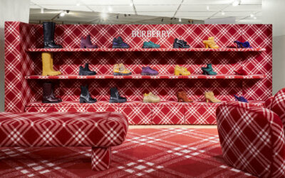 Burberry dévoile un pop-up aux Galeries Lafayette Haussmann !