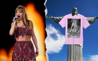 À Rio de Janeiro, le Christ Rédempteur rejoint la team Swifties…