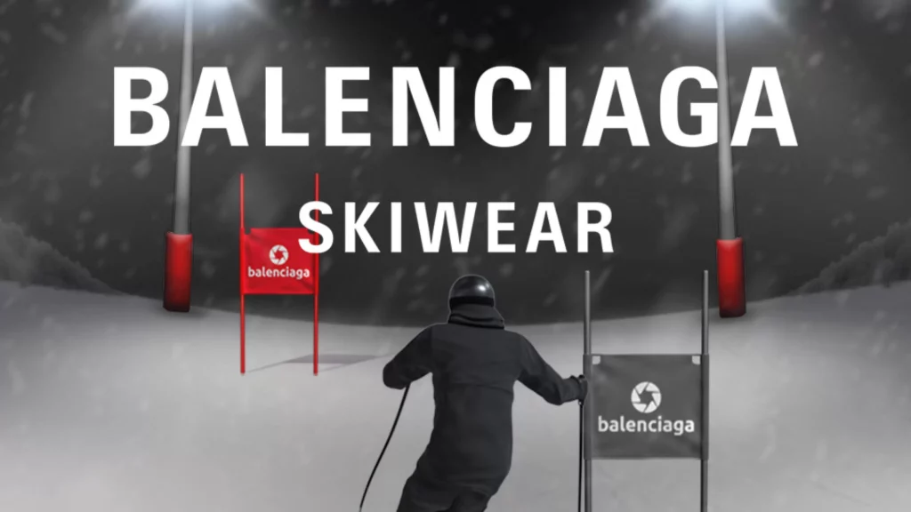 Balenciaga dévoile un jeu vidéo pour célébrer sa première collection de ski