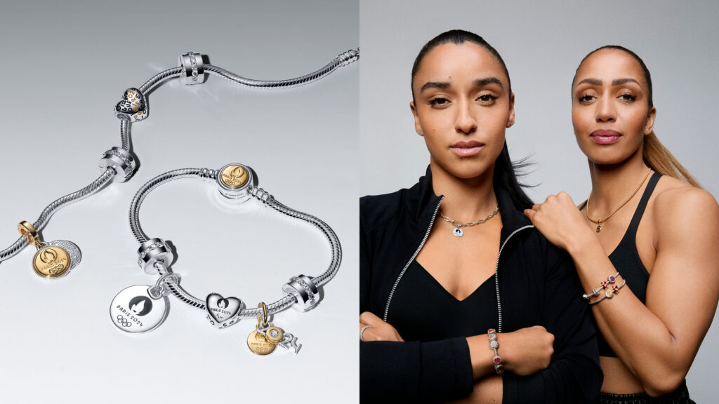 Pandora dévoile une nouvelle collection exclusive pour les JO 2024 !