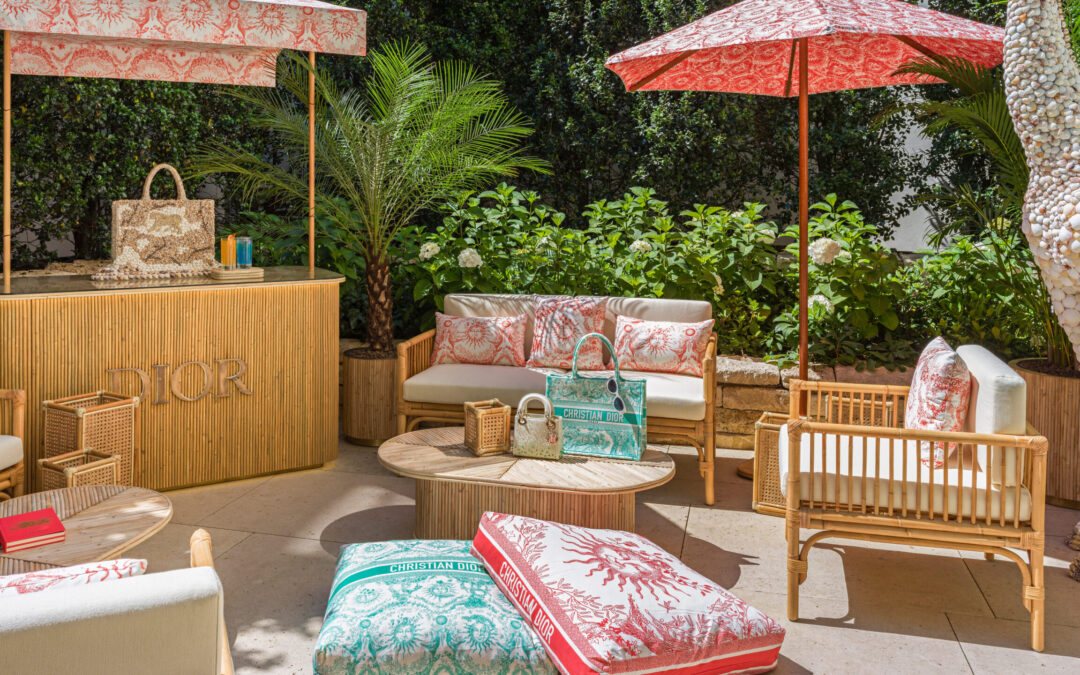 Dior installe sa propre vision de la French Riviera à Paris !