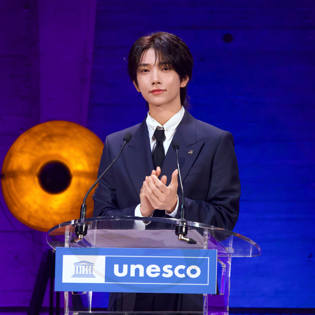 JOSHUA de SEVENTEEN à l’UNESCO : « Se rassembler permet de créer un changement réel et significatif »